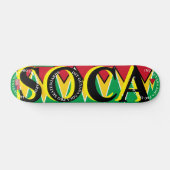 JMT GUYANA SOCA 7 3/4" Skateboard Deck (Horizontaal)