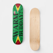 JMT GUYANA WARM BUDDAY 7 3/4" Skateboard Deck (Voorkant)