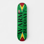 JMT GUYANA WARM BUDDAY 7 3/4" Skateboard Deck (Voorkant)