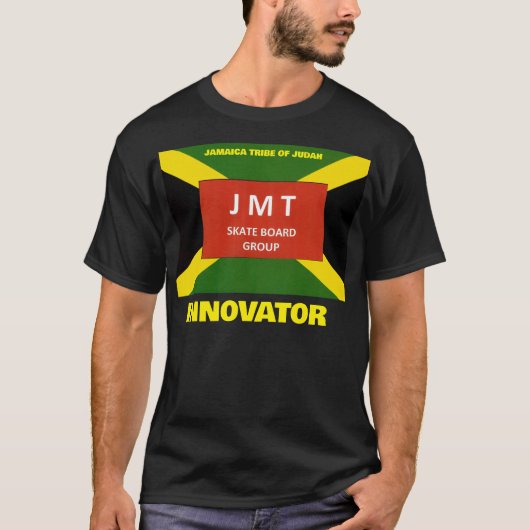 JMT INNOVATOR Basic Donkere T-Shirt (Voorkant)