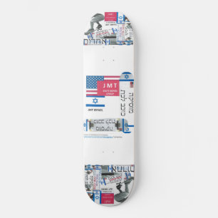 JMT ISRAEL 8 1/4 "Skateboard Deck Persoonlijk Skateboard