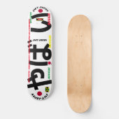 JMT JAPAN 2 8 1/4" Skateboard Dek (Voorkant)
