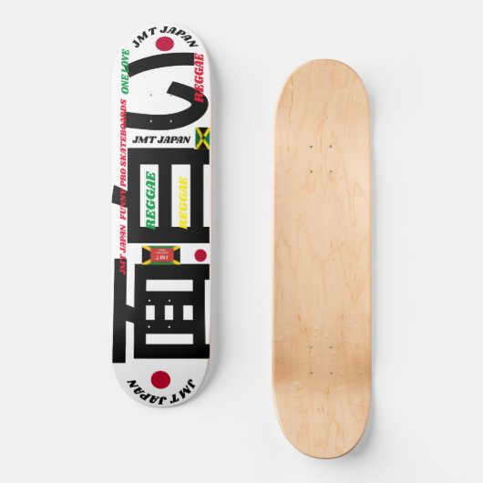 JMT JAPAN 3 8 1/4 "Skateboard Deck Persoonlijk Skateboard (Voorkant)