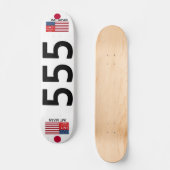 JMT JAPAN 555 7 3/4" Skateboard Deck (Voorkant)