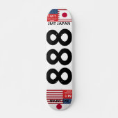 JMT JAPAN 888 7 3/4" Skateboard Deck (Voorkant)