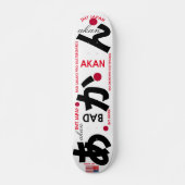 JMT JAPAN AKAN 7 3/4" Skateboard Deck (Voorkant)
