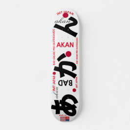 JMT JAPAN AKAN 7 3/4" Skateboarddek Persoonlijk Skateboard