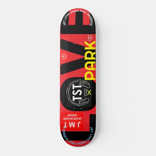 JMT LOVE PARK  Skateboard (Voorkant)