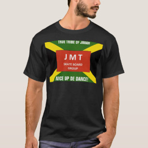 JMT NICE UP DE DANS Basic T-shirt met donkere kleu