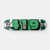 JMT NIGERIA 419 7 3/4" Skateboard Deck (Horizontaal)