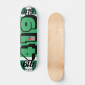 JMT NIGERIA 419 7 3/4" Skateboard Deck (Voorkant)