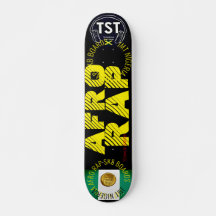 JMT NIGERIA AFRO RAP /TST 7 3/4-inch skateboard De