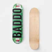 JMT NIGERIA BADDO 7 3/4" Skateboard Deck (Voorkant)