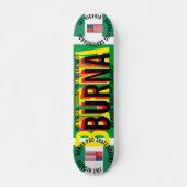 JMT NIGERIA BURNA 7 3/4" Skateboard Deck (Voorkant)