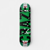 JMT NIGERIA CRAZE 7 3/4" Skateboard Deck (Voorkant)
