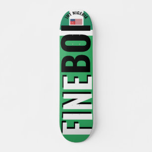 JMT NIGERIA  FIJNE BOI 7 3/4" Skateboarddek Persoonlijk Skateboard