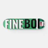 JMT NIGERIA FINE BOI 7 3/4" Skateboard Deck (Horizontaal)