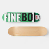 JMT NIGERIA FINE BOI 7 3/4" Skateboard Deck (Horizontaal)
