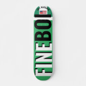 JMT NIGERIA FINE BOI 7 3/4" Skateboard Deck (Voorkant)