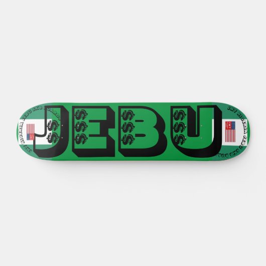 JMT NIGERIA - JEBU 7 3/4" Skateboard Deck (Horizontaal)