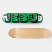 JMT NIGERIA - JEBU 7 3/4" Skateboard Deck (Horizontaal)