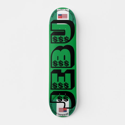 JMT NIGERIA - JEBU 7 3/4" Skateboard Deck (Voorkant)
