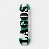 JMT NIGERIA LAGOS 7 3/4-inch skateboard Deck (Voorkant)