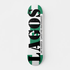 JMT NIGERIA LAGOS 7 3/4-inch skateboard Deck