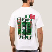 JMT NIGERIA MERCH MANNEN T-SHIRT (Achterkant)