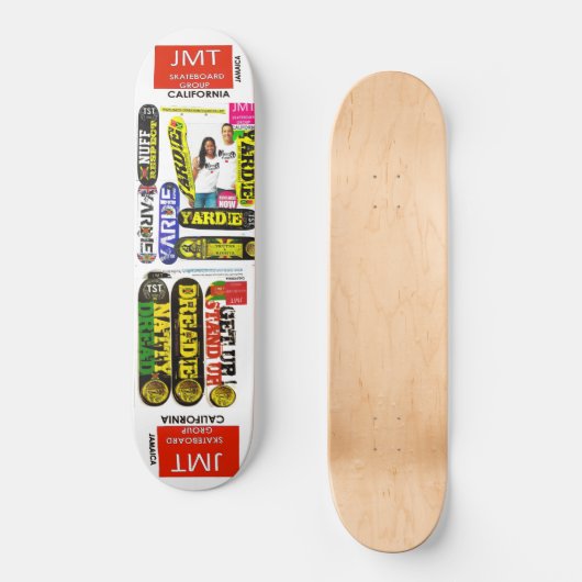 JMT OFFICIEEL 8 1/4" Skateboard Deck (Voorkant)