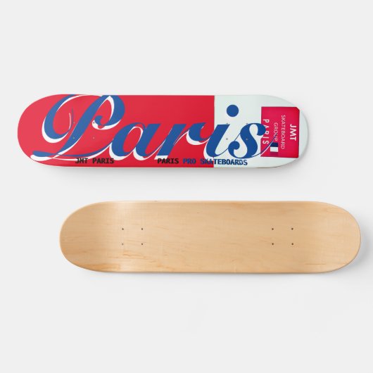 JMT PARIS 7 3/4" Skateboard Deck (Horizontaal)