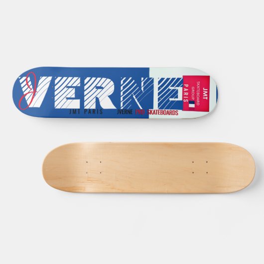 JMT PARIS JVERNE 7 3/4" Skateboard Deck (Horizontaal)