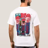 JMT PARIS SK8 Heren Basic T-Shirt (Achterkant)