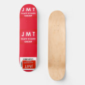 JMT. SK8 BOARD 8 1/4" Skateboarddek Persoonlijk Skateboard (Voorkant)
