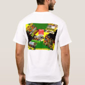 JMT SK8 MERCH YARDIE Heren Basic T-shirt (Achterkant)