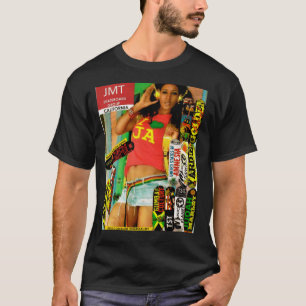 JMT SK8 OFFICIEEL. / TINA Basic Donker T-shirt