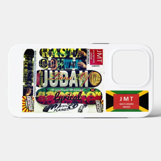JMT SKATEBOARD, Apple iPhone 13 Pro, hard Case-Mate iPhone Case (Achterkant (horizontaal))