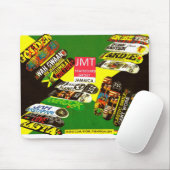 JMT SKATEBOARD JAMAICA Muismat (Met muis)