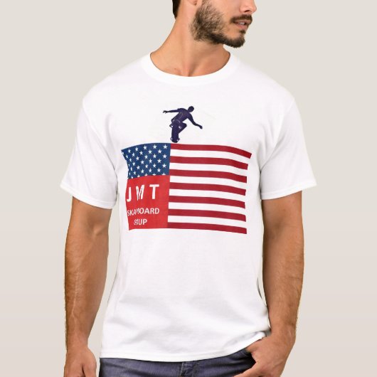 JMT SKATEBOARD OFFICIEEL T-Shirt (Voorkant)