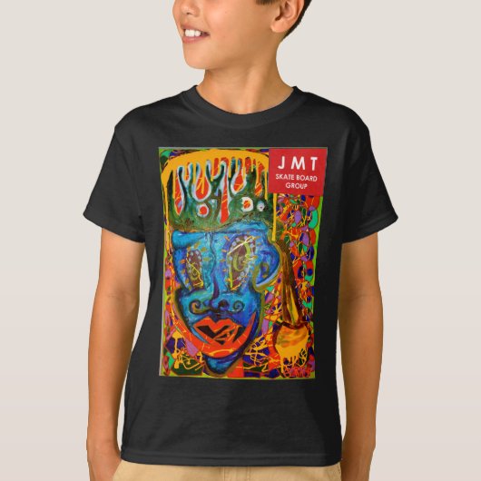JMT SKATEBOARD SCRIBZ T-shirt (Voorkant)