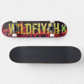 JMT SKATEBOARD: WILDFIYAH /INTERLUDE BEELDEN PERSOONLIJK SKATEBOARD (Horizontaal)