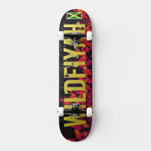 JMT SKATEBOARD: WILDFIYAH /INTERLUDE BEELDEN PERSOONLIJK SKATEBOARD