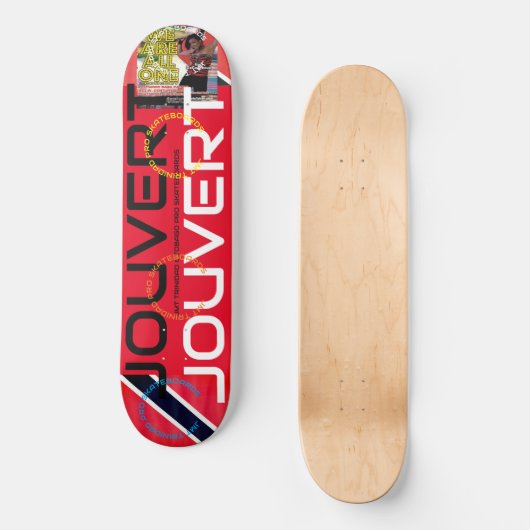 JMT TRINIDAD JOUVERT 8 1/4" Skateboard Deck (Voorkant)