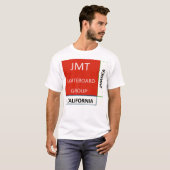 JMT / TST. Basic donker T-shirt (Voorkant volledig)