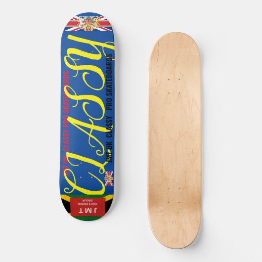 JMT UK CLASSY 8 1/4" Skateboard Deck (Voorkant)