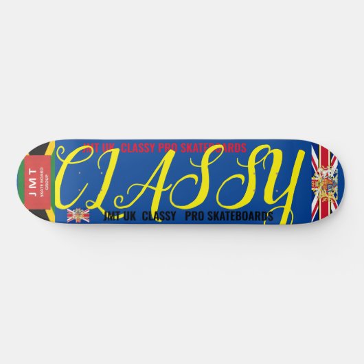 JMT UK CLASSY 8 1/4" Skateboard Deck (Horizontaal)
