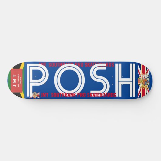 JMT UK POSH 8 1/4" Skateboard Deck (Horizontaal)