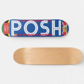 JMT UK POSH 8 1/4" Skateboarddek Persoonlijk Skateboard (Horizontaal)