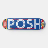 JMT UK POSH 8 1/4" Skateboarddek Persoonlijk Skateboard (Horizontaal)