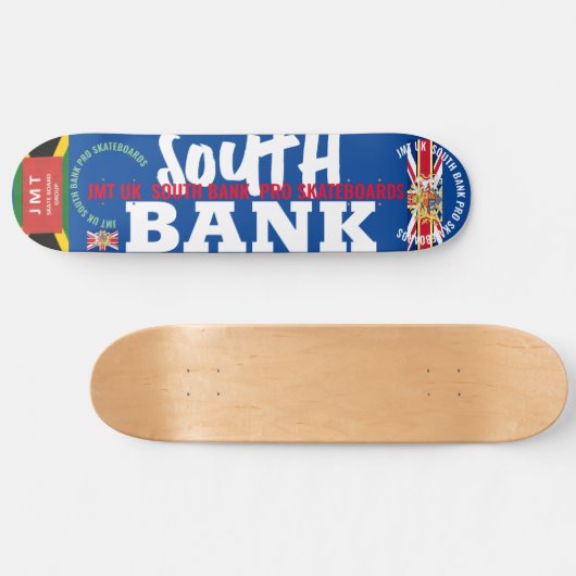 JMT UK SOUTH BANK 8 1/4" Skateboard Deck (Horizontaal)
